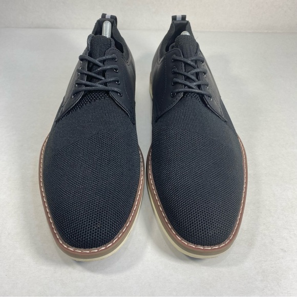Steve Madden Knit Lace Up Black Dress Casual Shoes; Men’s Size 10 M — Excellent! - Picture 9 of 15